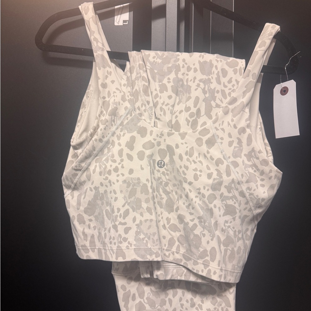 lululemon athletica White align workout set size 12